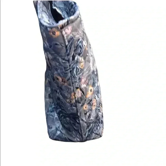 EUC 🔥Vera Bradley Small Tote Bag, Performance Twill in Rain Forest Toile - Picture 3 of 13